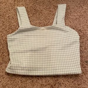 american eagle crop top size small